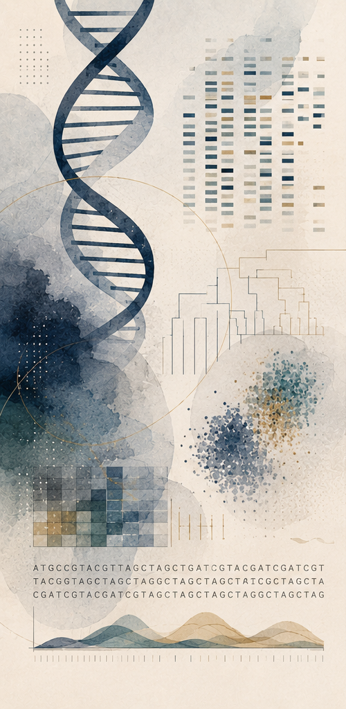 Nucleic acids, alignments and the trees drawn from them.